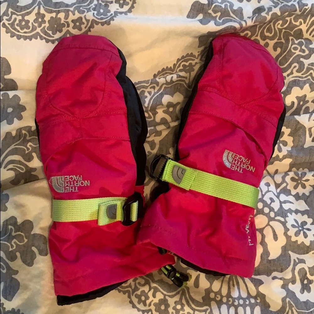 North Face youth gloves